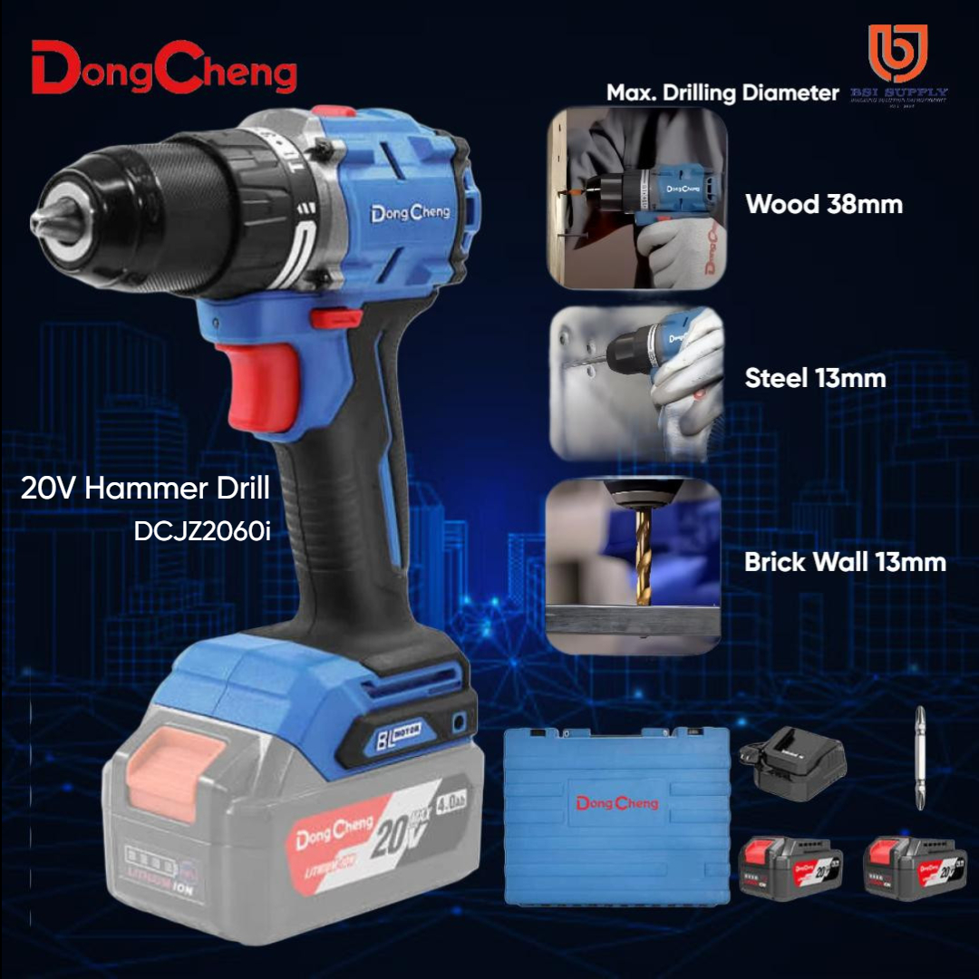 DCJZ2060i 20V/MAX Cordless Brushless Driver/ Hammer Drill