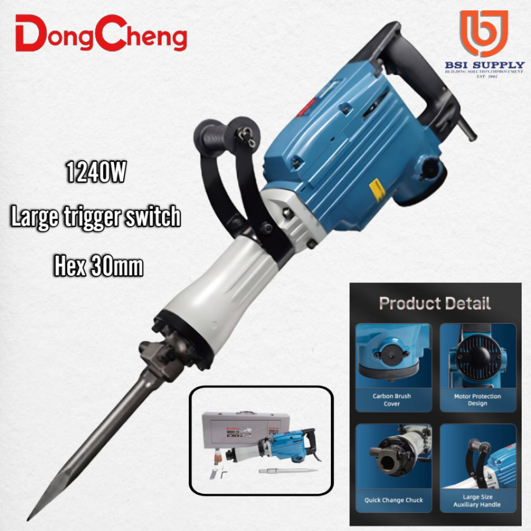 (SG Stock) DONG CHENG Percussion Hammer / Breaker 1240W (DZG03-15)(BDC8078-03)