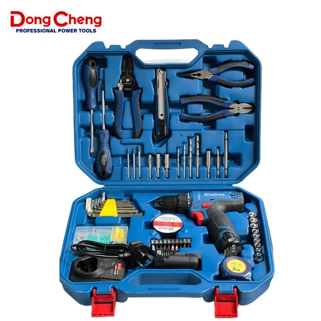 12V Driver Drill Kit – Cordless Driver + Tools & Accessories (CJZ1202) (BDC8116)