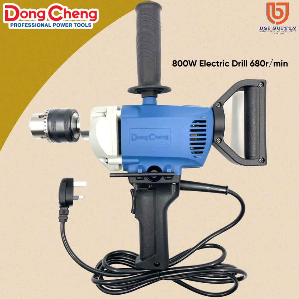 Dong Cheng 800W Electric Drill 680r/min (BDC8057)(DJZ16A)